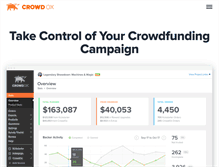 Tablet Screenshot of crowdox.com